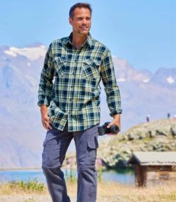 Kariertes Flanellhemd Yellowstone -ATLAS FOR MEN Verkäufe 000cf2598f792404be611bc795f6d941