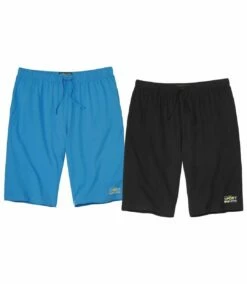 2er-Pack Sportliche Bermudas