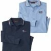 2er-Pack Poloshirts Nature In Piqué-Qualität -ATLAS FOR MEN Verkäufe 02bf7cd7a6682ae71aa7c07599d36f6a