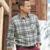 Kariertes Flanell-Hemd Wintertime -ATLAS FOR MEN Verkäufe 0383d62eae5455831a552dd1e3eb9425