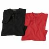 2er-Pack T-Shirts Urlaubszeit Mit Schnürung -ATLAS FOR MEN Verkäufe 04cc1bcd96055e1d2191a300cc1cb29a