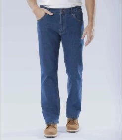 Superbequeme Jeans Mit Teilelastischem Bund