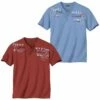 2er-Pack T-Shirts Mit Henleykragen Evasion -ATLAS FOR MEN Verkäufe 07e38de5d0c72c32d76c62d80d7560c9