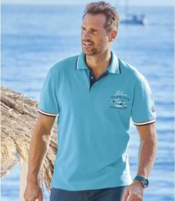 2er-Pack Poloshirts Nautical In Piqué-Qualität -ATLAS FOR MEN Verkäufe 0bf2671691990790d98ef40a9c3666c3