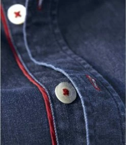 Jeans-Hemd Aus Ungebleichtem Denim -ATLAS FOR MEN Verkäufe 0d88218534f1fe8a5722003cafb0f9f4