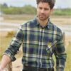 Kariertes Flanell-Hemd Atlas(R) -ATLAS FOR MEN Verkäufe 14c0c7ed56503105d06a498b16867562