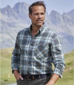 Kariertes Flanellhemd Montana