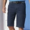 Cargo-Bermuda Island Aus Stretch-Denim -ATLAS FOR MEN Verkäufe 1b136b3e04f7adbe767416855b8f3baa