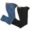 2er-Pack Regular-Stretch-Jeans In Blau Und Schwarz -ATLAS FOR MEN Verkäufe 1d400c38412fea6d5e5a3f9ed303ae14