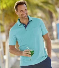 3er-Pack Einfarbige Poloshirts -ATLAS FOR MEN Verkäufe 2304fe3bc0e230bbbbae7ab8fbcb3fd1