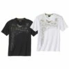 2er-Pack T-Shirts Mit V-Ausschnitt -ATLAS FOR MEN Verkäufe 2494afbe1585c073309fd7ed5e4d06ca