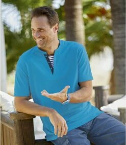 2er-Pack T-Shirts In Lässigem Sommerlook