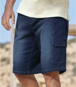 2er-Pack Cargo-Bermudas Aus Jeans-Stretch -ATLAS FOR MEN Verkäufe 25c09862165b77e7f7ec09b598cb00cc 1