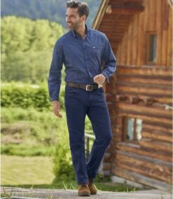 Stretch-Jeans Mit Dehnbund -ATLAS FOR MEN Verkäufe 25fec4182f39f5a4ad39ea08b7b54e81
