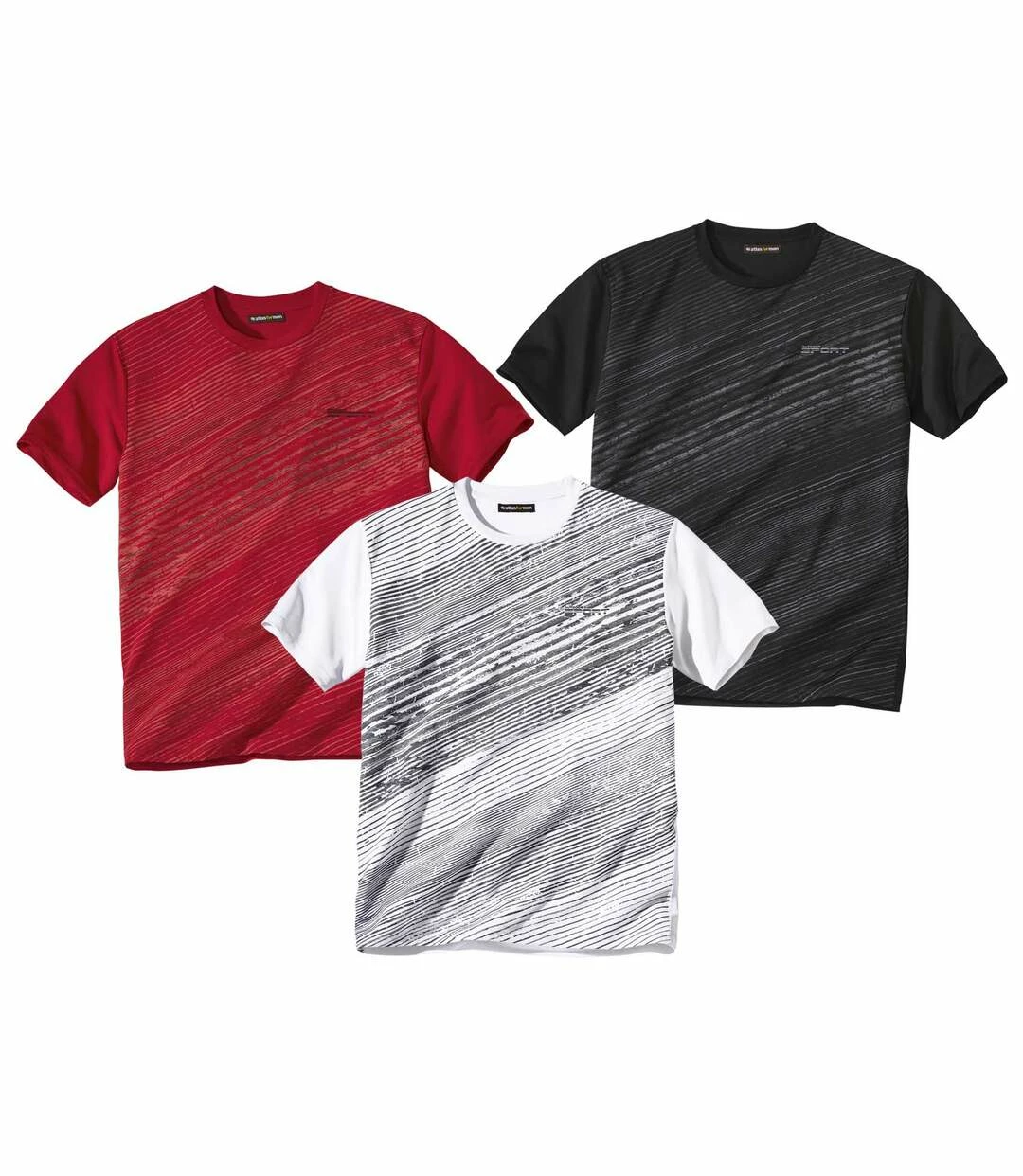 3er-Pack T-Shirts Essential Outdoor 3 3er-Pack T-Shirts Essential Outdoor