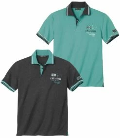 2er-Pack Poloshirts Master Team