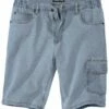Hellblaue Cargo-Bermuda Aus Stretch-Denim -ATLAS FOR MEN Verkäufe 37f0845b854179aa103ab065386f25fb