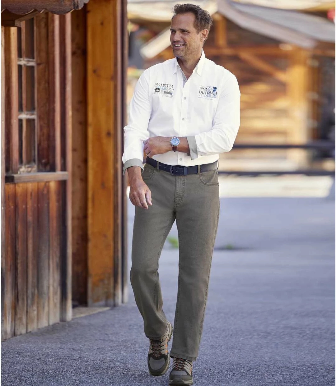 Graue Regular-Jeans Mit Stretch-Komfort 4 Graue Regular-Jeans Mit Stretch-Komfort – Bild 2