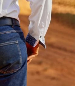 Weißes Hemd Country-Style -ATLAS FOR MEN Verkäufe 396575b5bd886b10e8b874319c987c2d