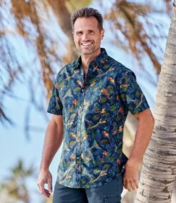 Hawaii-Hemd -ATLAS FOR MEN Verkäufe 3acbaca1839f36d1cf640e031a352095