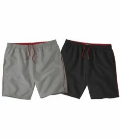 2er-Pack Shorts Sunny Sport Aus Microfaser