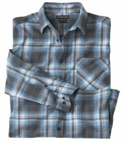 Kariertes Flanellhemd Montana -ATLAS FOR MEN Verkäufe 3f2f100cc571efd6440bb4778fb88f2b