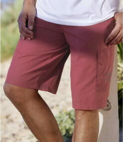 Cargo-Bermuda Aus Canvas -ATLAS FOR MEN Verkäufe 3f62977074f9b6b9bd91b630403b23d0