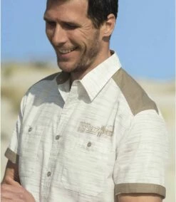 Sommerhemd Wüste Aus Geflammtem Popelin -ATLAS FOR MEN Verkäufe 400101f4ec12408a3a36159986da2729