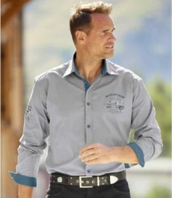 Pilotenhemd Landscape -ATLAS FOR MEN Verkäufe 4b6d8426f4d6b7eadc2a51d21725480d