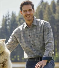 Kariertes Flanellhemd Winter -ATLAS FOR MEN Verkäufe 4e547da84c3f2f910060cf77aab5dd1e