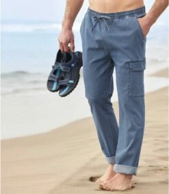 Jeans Entspannung Im Cargo-Look
