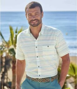 Kurzärmeliges Hemd Summer -ATLAS FOR MEN Verkäufe 504523b3c15bf85c85cfb74736442c65