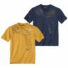 2er-Pack T-Shirts Road Legend Mit V-Ausschnitt -ATLAS FOR MEN Verkäufe 5bb4d44d9364209b07063db3f1e30be4
