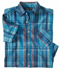 Kariertes Hemd Ocean -ATLAS FOR MEN Verkäufe 6190227d47da7e9478a35a4b3a04b77e