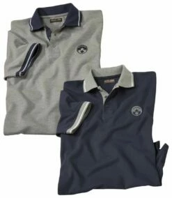 2er-Pack Poloshirts Canada Nature
