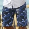 Cargo-Bermuda Im Camouflage-Print -ATLAS FOR MEN Verkäufe 6374292e66b479219dffb1f2f2a8be04