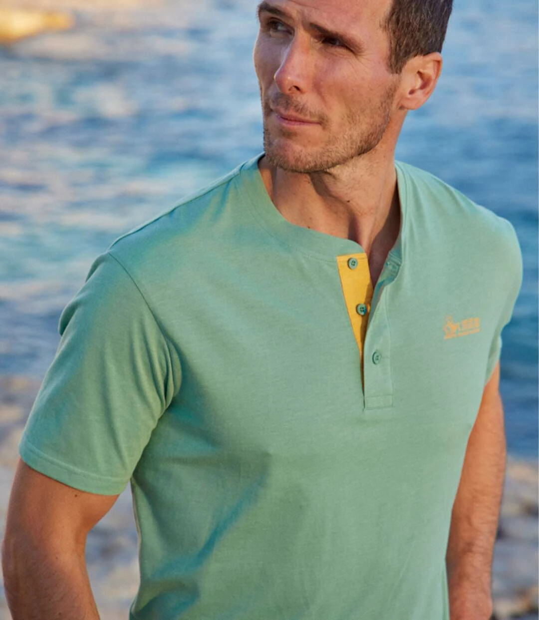 3er-Pack Henleyshirts Island 6 3er-Pack Henleyshirts Island – Bild 4