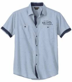 Sommerhemd Aus Modisch Gemusterter Baumwolle -ATLAS FOR MEN Verkäufe 6618071b7351ff7da8e93098ed482e17