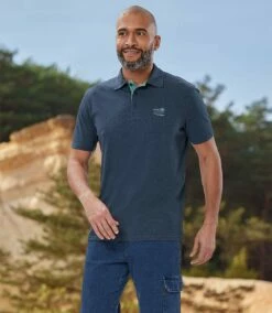 3er-Pack Poloshirts Sport-Chic -ATLAS FOR MEN Verkäufe 66532c192962050ad74b3fef8b5a198b