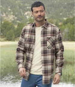 Flanellhemd Mit Schottenkaro