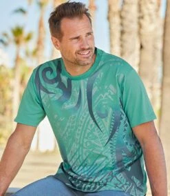 2er-Pack T-Shirts Mit Brustaufdruck -ATLAS FOR MEN Verkäufe 6a59c8fe346e8321ebe74229e30b50e0