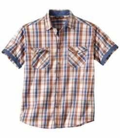 Kariertes Hemd Aus Popelin -ATLAS FOR MEN Verkäufe 71983da0bc3d51cc343c5155ee8a9ade