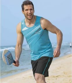 2er-Pack Shorts Sport Aus Microfaser