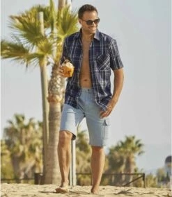 Jeans-Bermuda Im Cargo-Stil -ATLAS FOR MEN Verkäufe 77f9c95bae853c1bcdd6cac5292a2c62