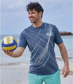 3er-Pack Bedruckte T-Shirts Sport -ATLAS FOR MEN Verkäufe 7b8818674868edc6eacdd44f561578f6