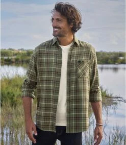 Flanell-Hemd Mit Webkaros -ATLAS FOR MEN Verkäufe 7b9cea1c0bb736416d1d534e6c9a6fa0