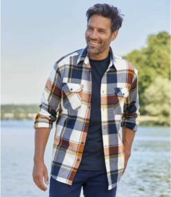 Kariertes Flanell-Hemd Country -ATLAS FOR MEN Verkäufe 7ca1cba470f280d2d63699dcec510f9c