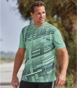 3er-Pack T-Shirts Sport Graphic -ATLAS FOR MEN Verkäufe 7f16212b62551ab87aa18ba7e4643b78