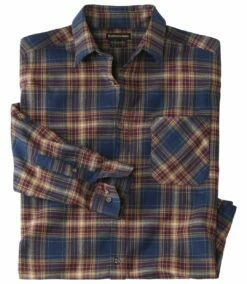 Flanellhemd Mit Herbstlichem Karomuster -ATLAS FOR MEN Verkäufe 8002f161838e92bdd99f757c261960d2