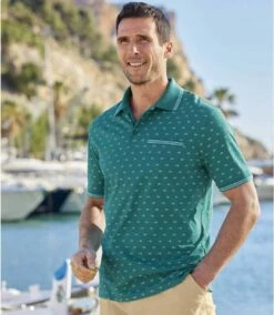 Poloshirt Trendy Spring Aus Jersey